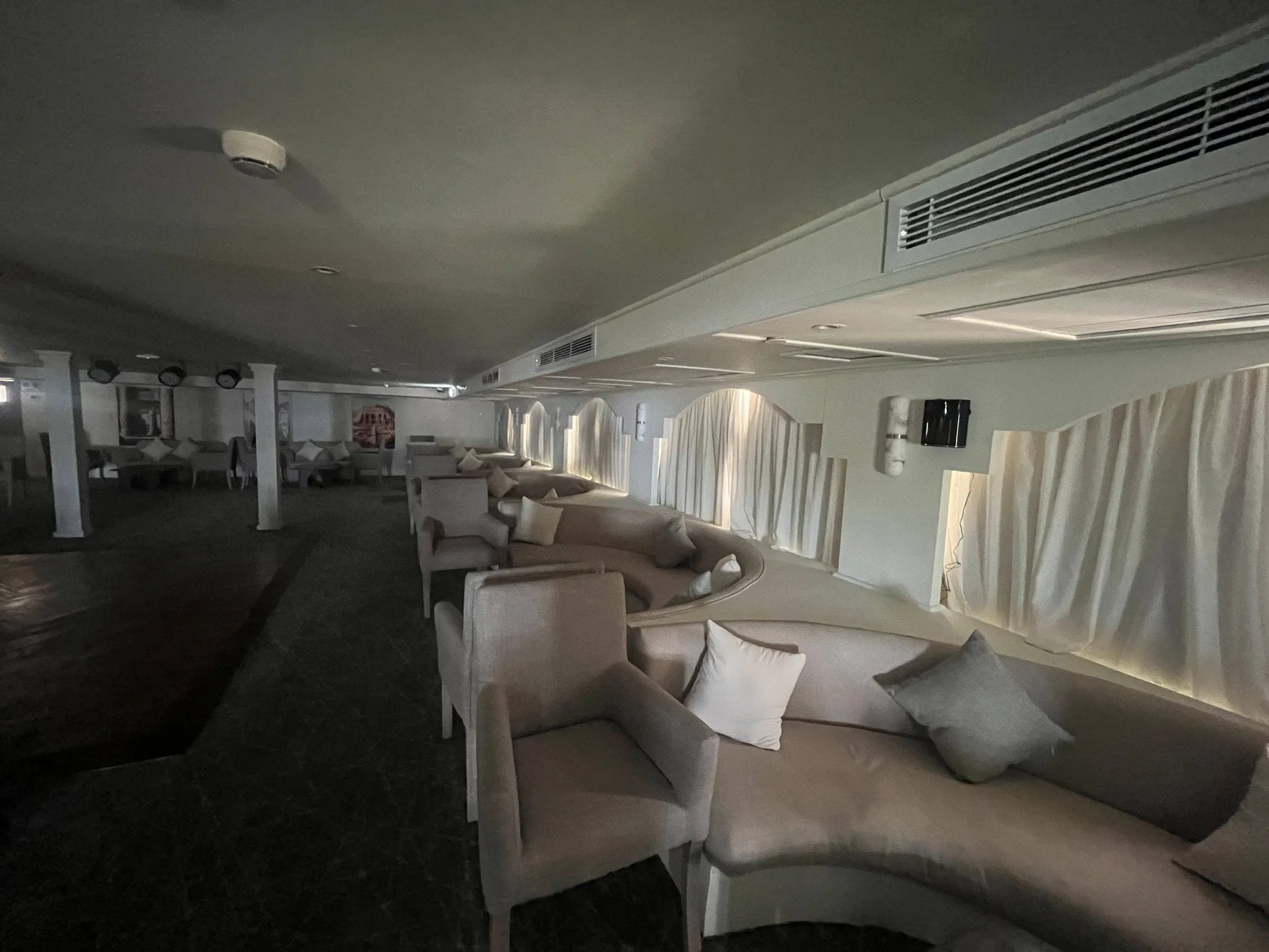 Lounge aboard the SUNRISE Nile Saray Nile Cruise Nile cruise